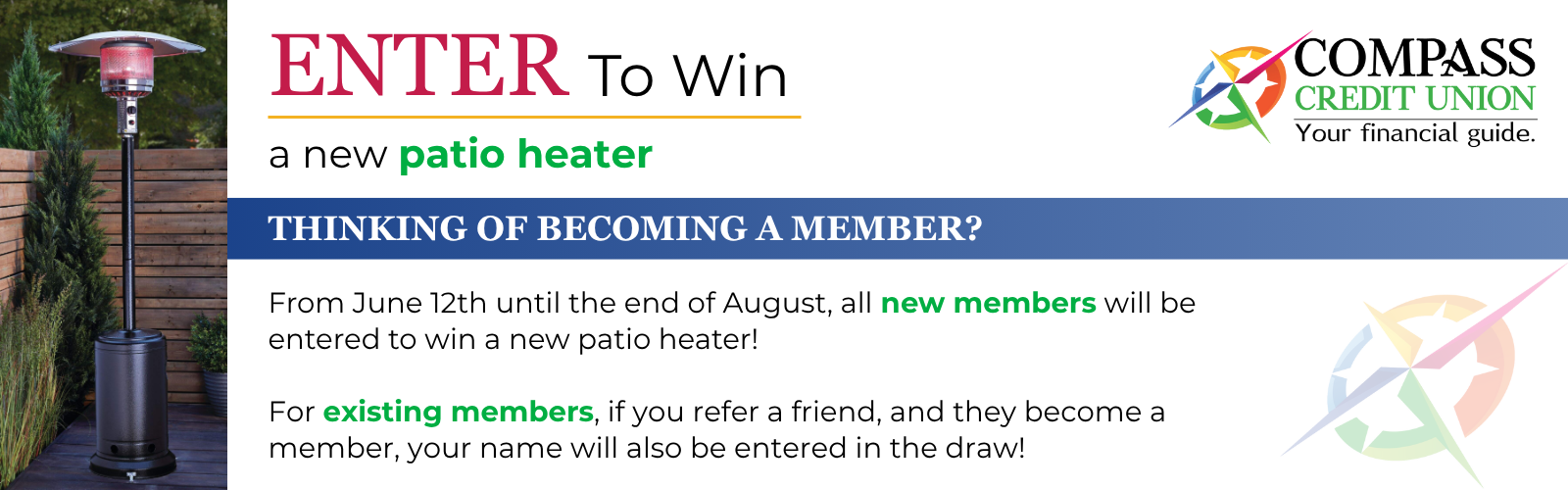 Win a patio heater